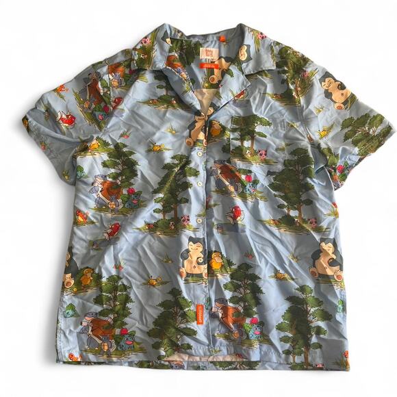 Pokemon button up - Picture 2 of 6